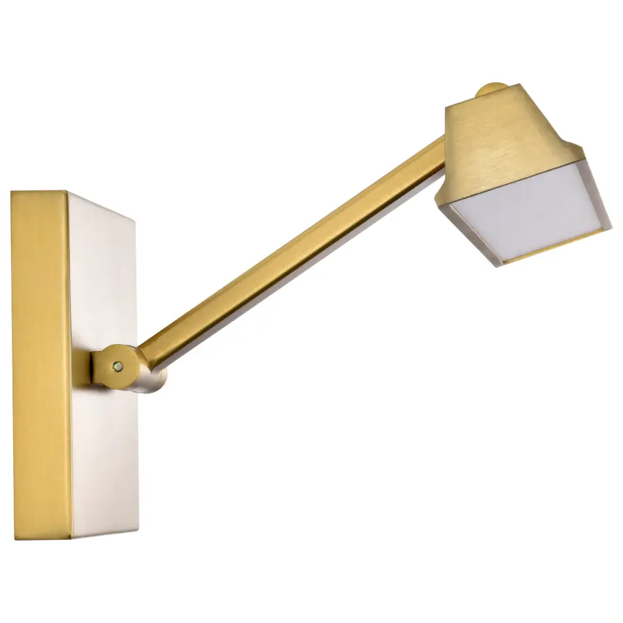 Hazel 3-Foot LED Picture Light in Vintage Brass - Image 9