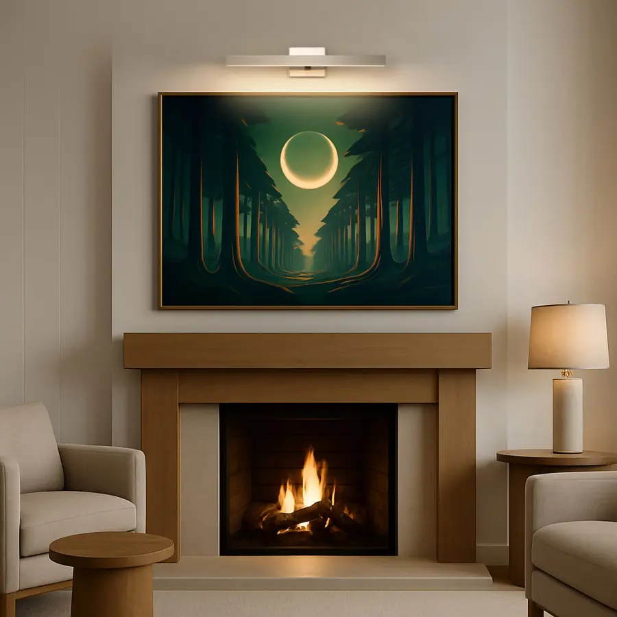 Sleek LED Picture Light with Adjustable Color Temperature - Image 18