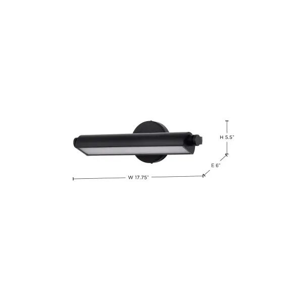 Auden 18" LED Vanity Light - Black - Image 17