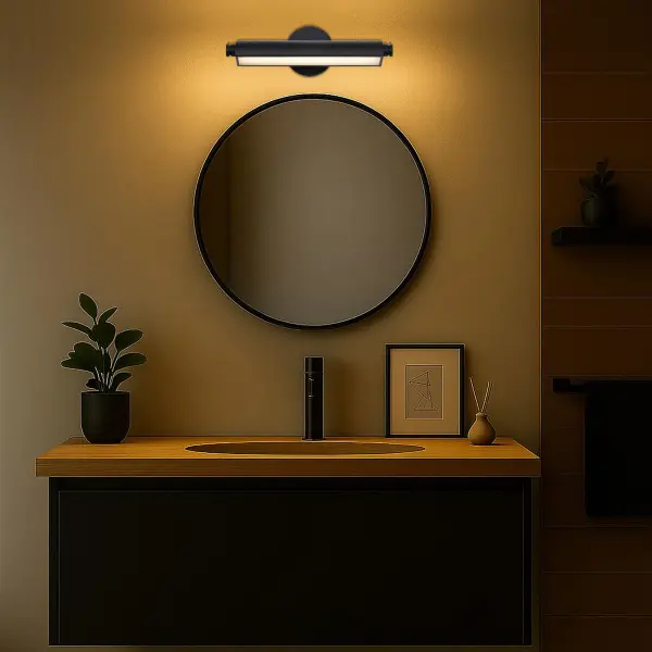 Auden 18" LED Vanity Light - Black - Image 18