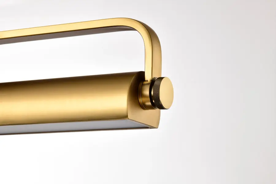 Auden 18" LED Vanity Light - Vintage Brass - Image 11