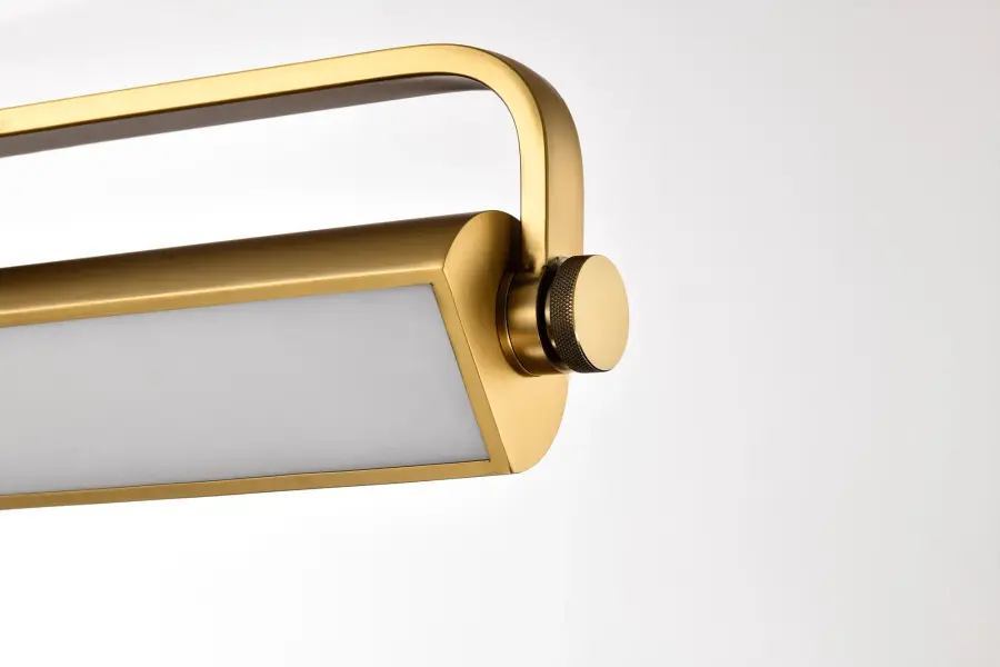 Auden 18" LED Vanity Light - Vintage Brass - Image 12