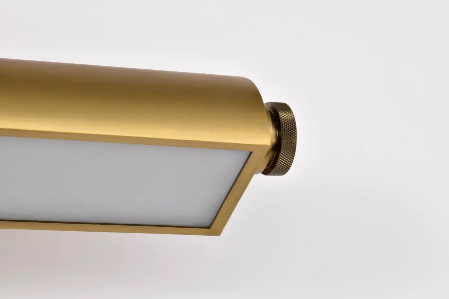 Auden 18" LED Vanity Light - Vintage Brass - Image 15