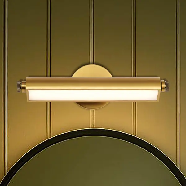 Auden 18" LED Vanity Light - Vintage Brass - Image 19