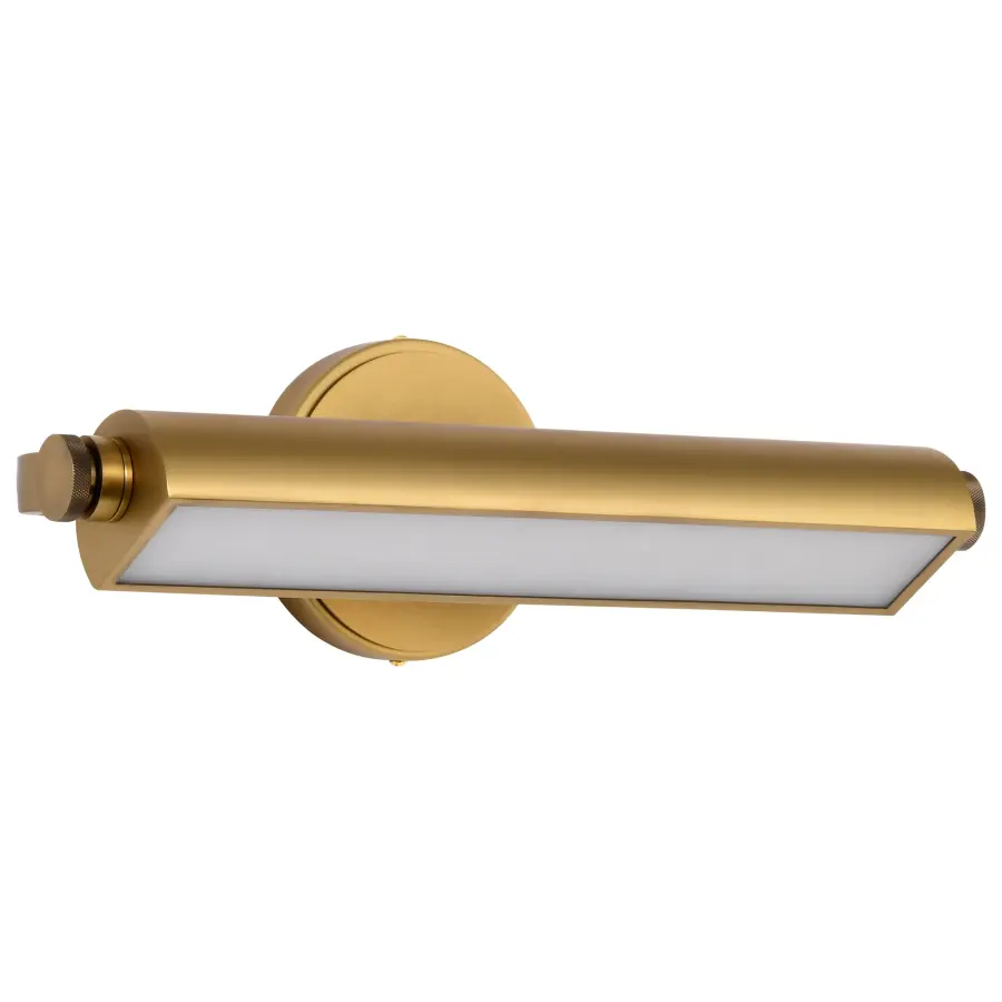 Auden 18" LED Vanity Light - Vintage Brass - Image 3