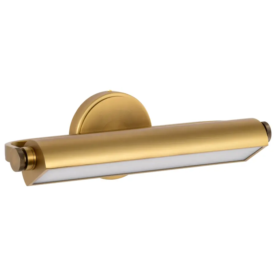 Auden 18" LED Vanity Light - Vintage Brass - Image 5