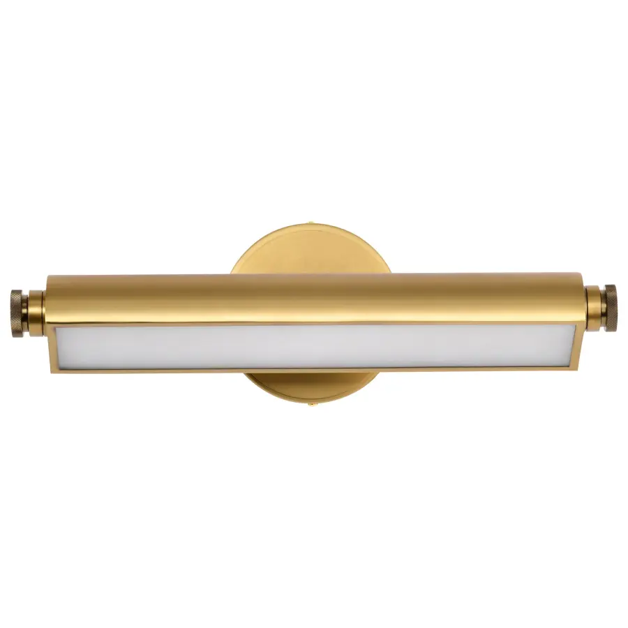 Auden 18" LED Vanity Light - Vintage Brass - Image 7