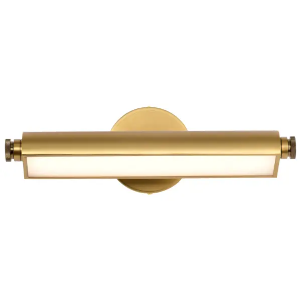 Auden 18" LED Vanity Light - Vintage Brass - Image 8