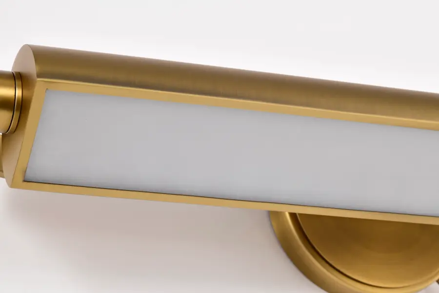 Auden 24" LED Vanity Light - Vintage Brass - Image 12