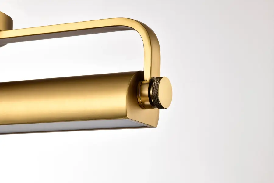Auden 24" LED Vanity Light - Vintage Brass - Image 15