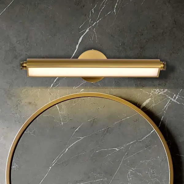 Auden 24" LED Vanity Light - Vintage Brass - Image 18