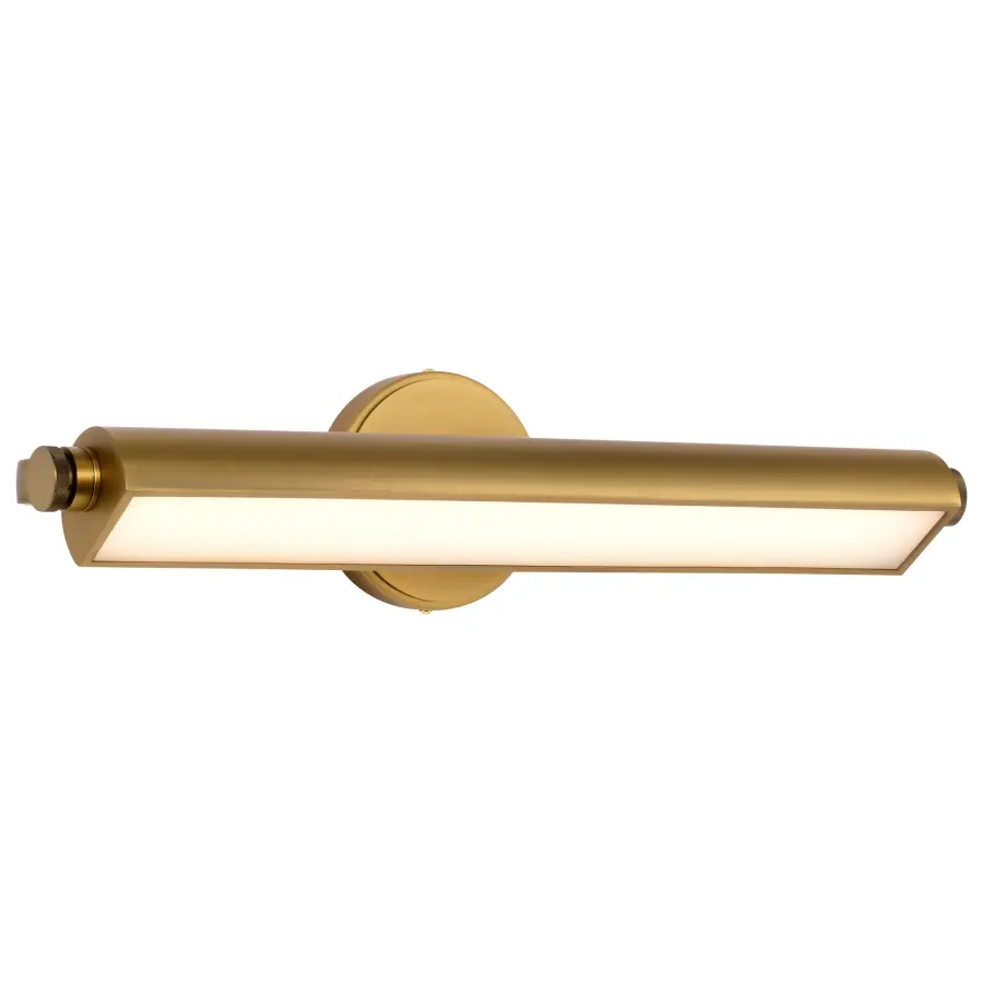 Auden 24" LED Vanity Light - Vintage Brass - Image 4