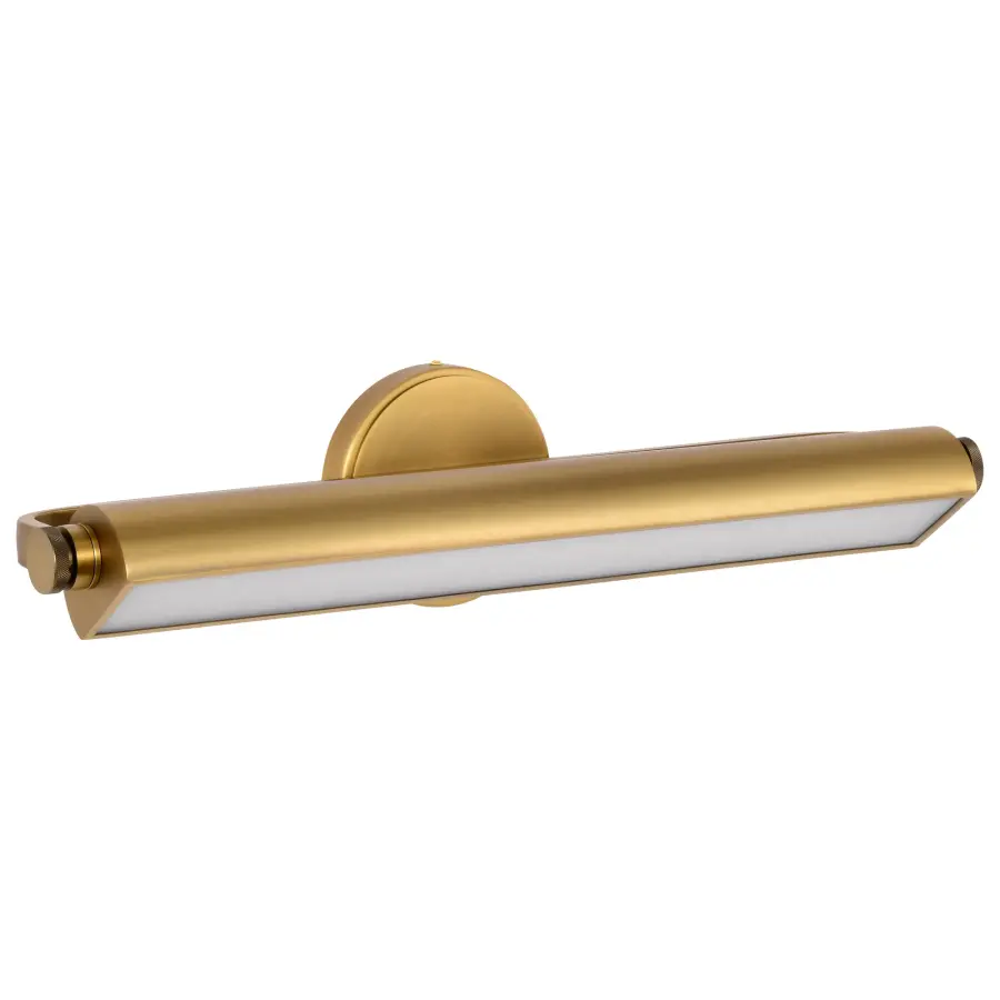 Auden 24" LED Vanity Light - Vintage Brass - Image 5