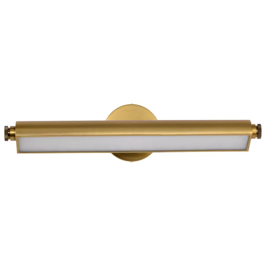 Auden 24" LED Vanity Light - Vintage Brass - Image 7