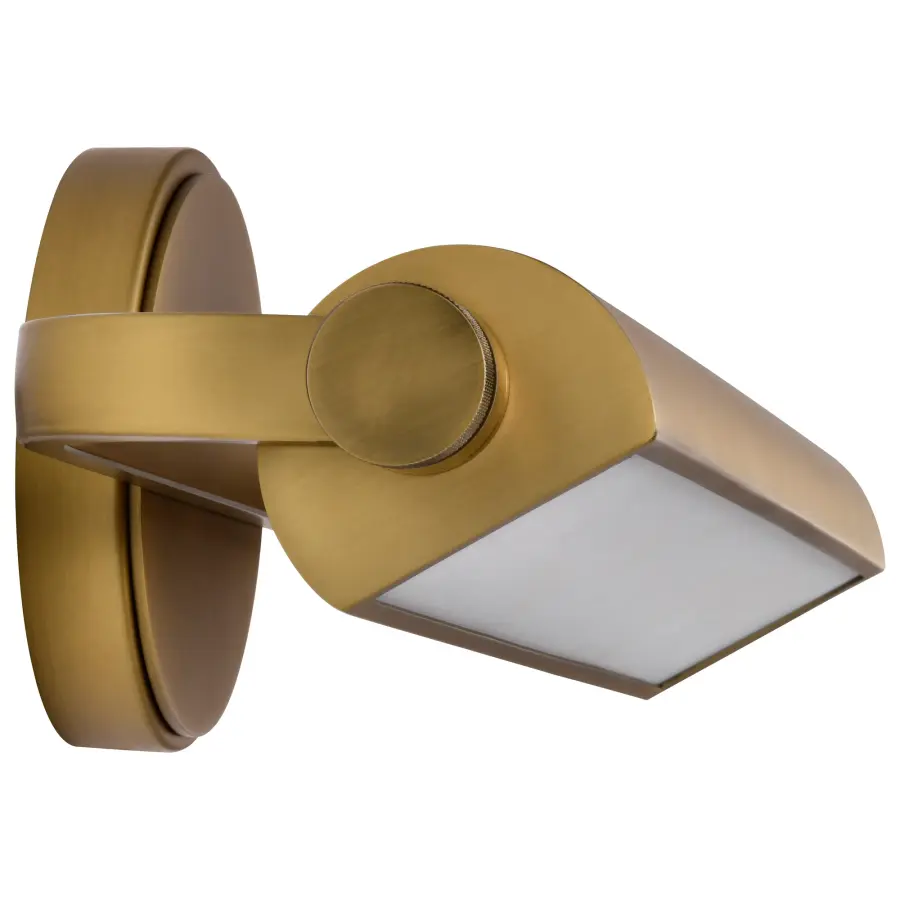 Auden 24" LED Vanity Light - Vintage Brass - Image 9