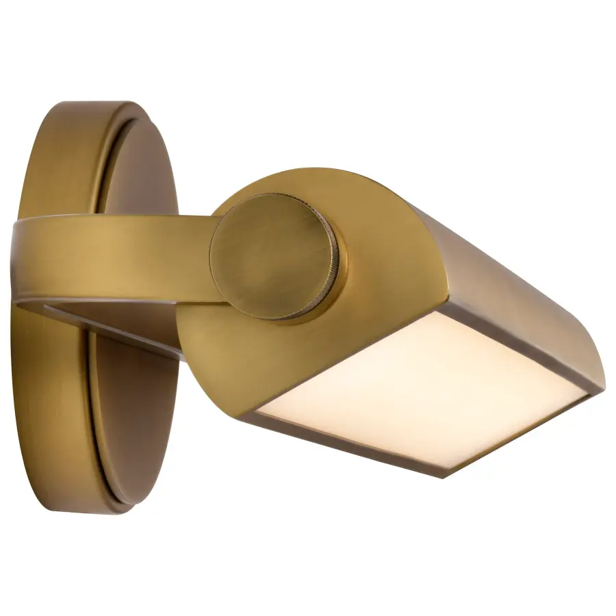 Auden 24" LED Vanity Light - Vintage Brass - Image 10