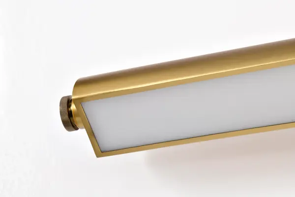Auden 36" LED Vanity Light - Vintage Brass - Image 16