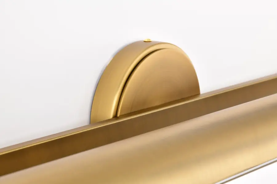 Auden 36" LED Vanity Light - Vintage Brass - Image 18