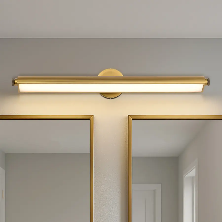 Auden 36" LED Vanity Light - Vintage Brass - Image 21
