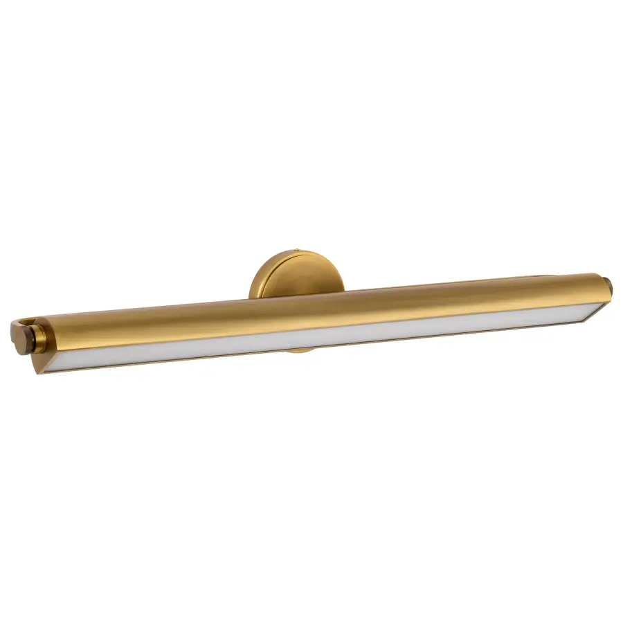 Auden 36" LED Vanity Light - Vintage Brass - Image 5