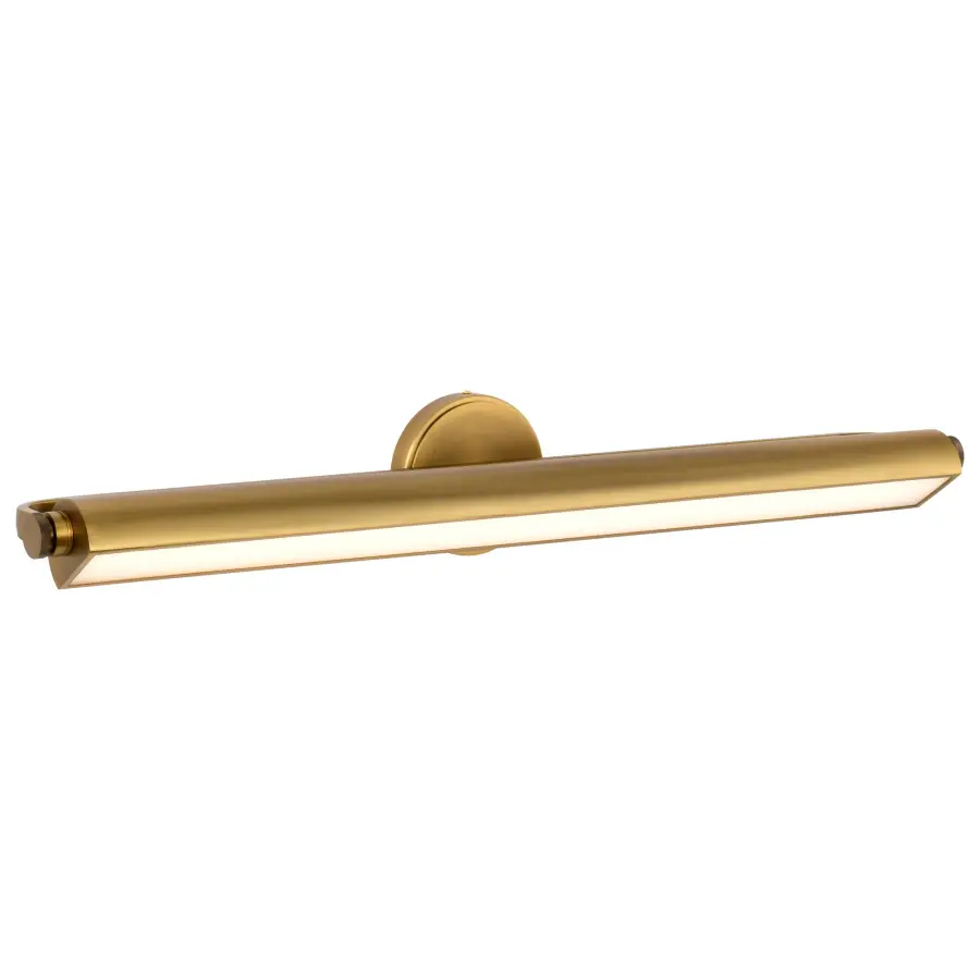 Auden 36" LED Vanity Light - Vintage Brass - Image 6