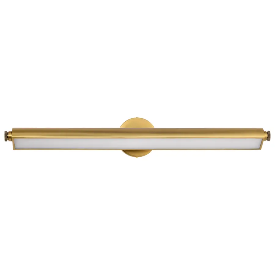 Auden 36" LED Vanity Light - Vintage Brass - Image 7