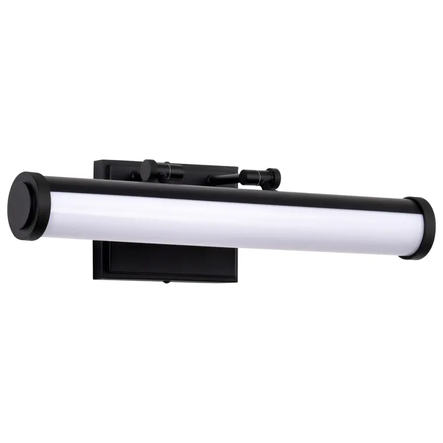 Cora 18" LED Vanity Light - Black - Image 1