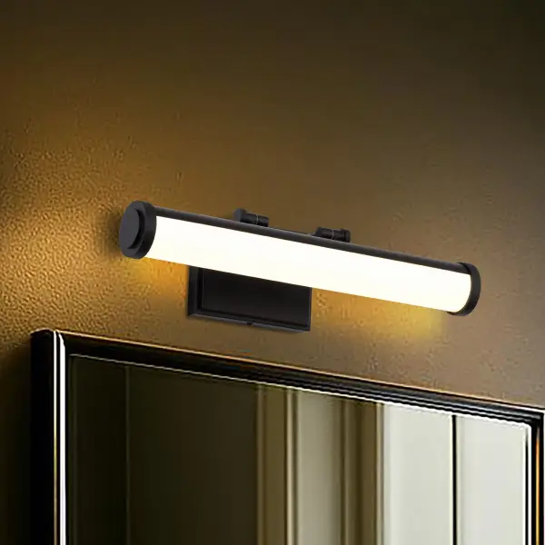 Cora 18" LED Vanity Light - Black - Image 18