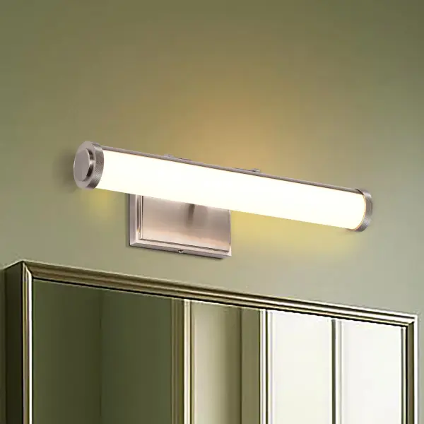Cora 18" LED Vanity Light - Brushed Nickel - Image 14