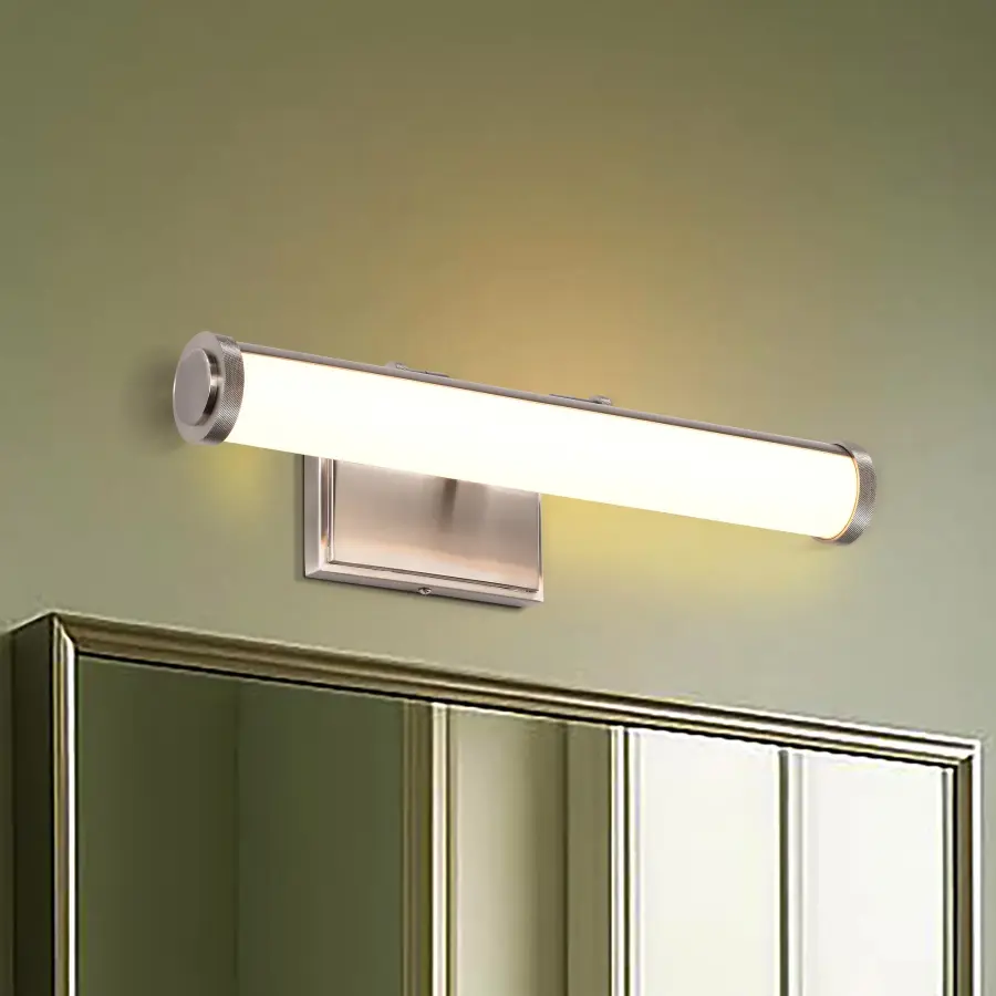 Cora 18" LED Vanity Light - Brushed Nickel - Image 14