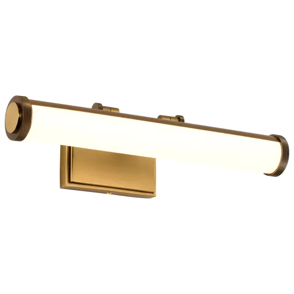 Cora 18" LED Vanity Light - Vintage Brass - Image 6