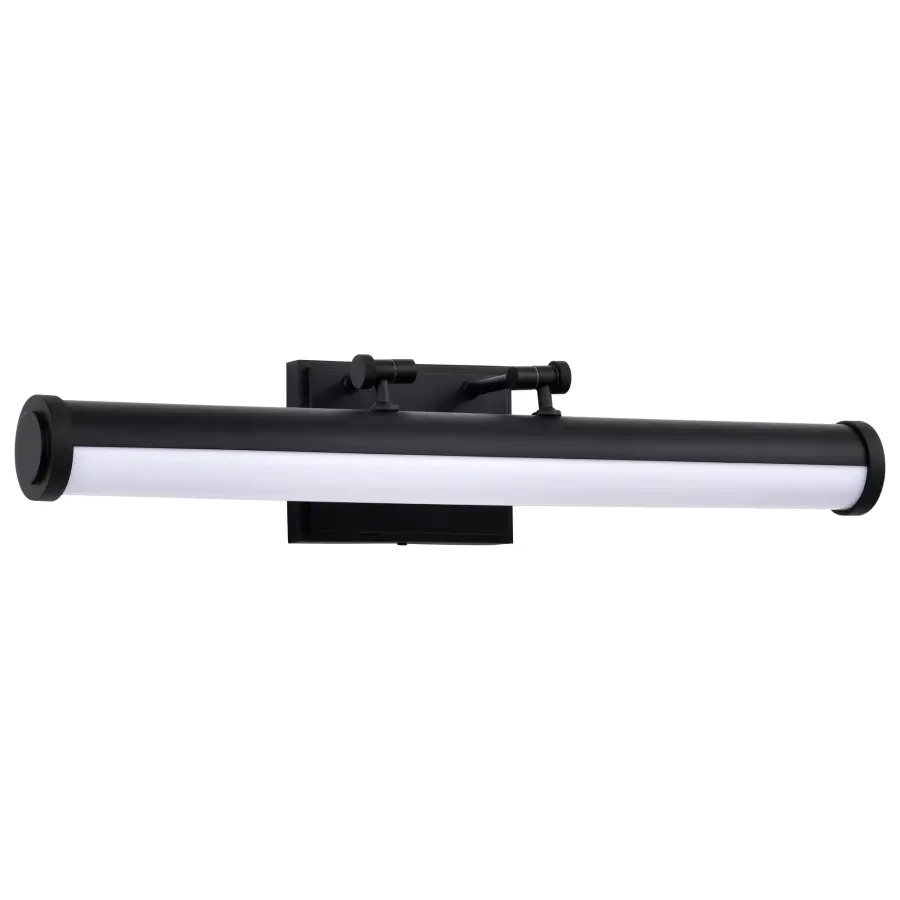 Cora 24" LED Vanity Light - Black - Image 1