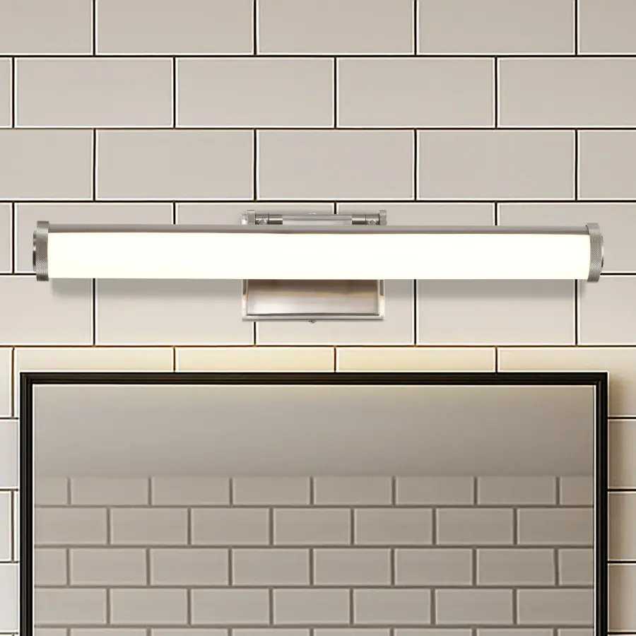 Cora 24" LED Vanity Light - Brushed Nickel - Image 18