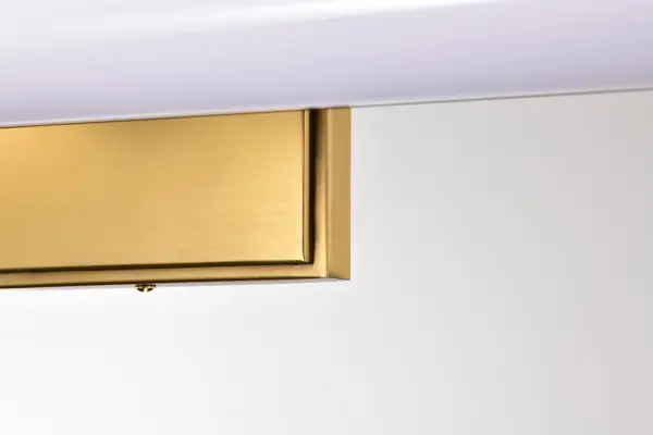 Cora 24" LED Vanity Light - Vintage Brass - Image 13