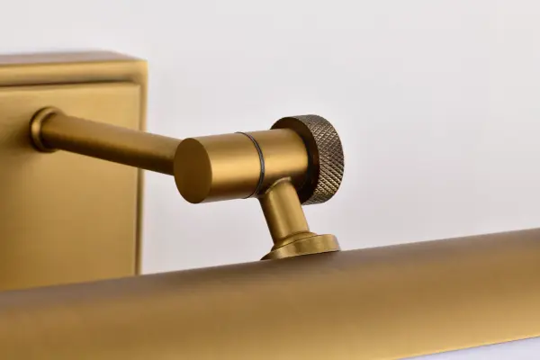 Cora 24" LED Vanity Light - Vintage Brass - Image 14