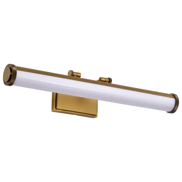Cora 24" LED Vanity Light - Vintage Brass - Image 3