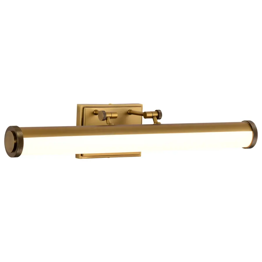 Cora 24" LED Vanity Light - Vintage Brass - Image 6