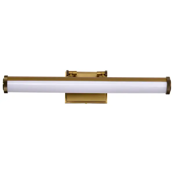 Cora 24" LED Vanity Light - Vintage Brass - Image 7