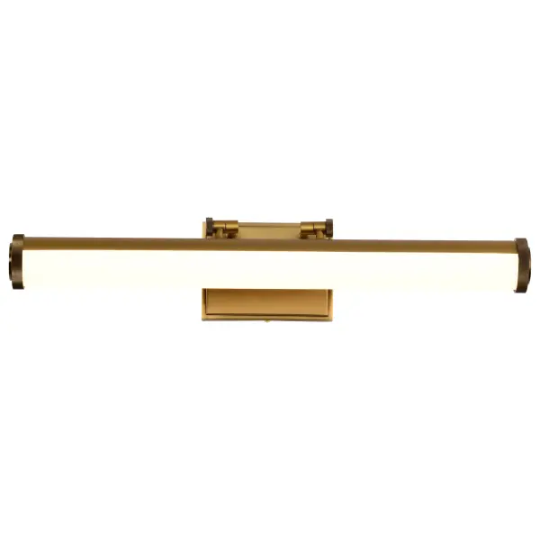Cora 24" LED Vanity Light - Vintage Brass - Image 8