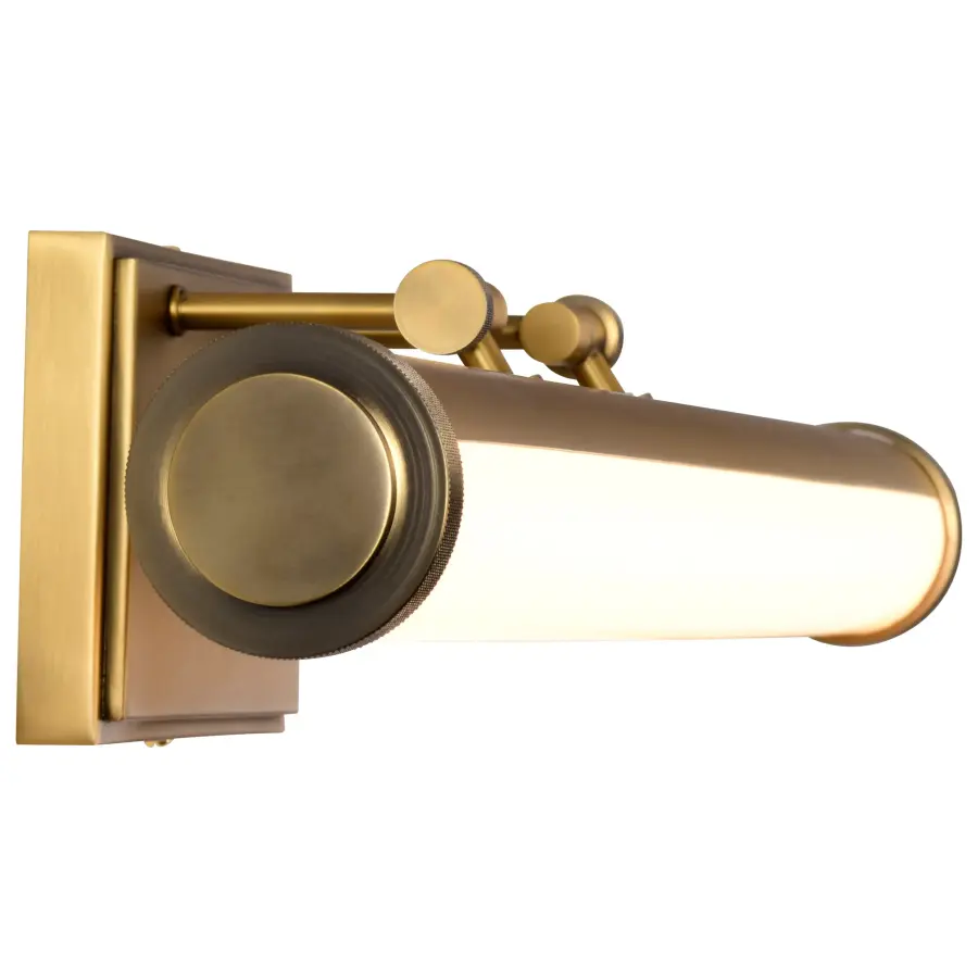 Cora 24" LED Vanity Light - Vintage Brass - Image 10