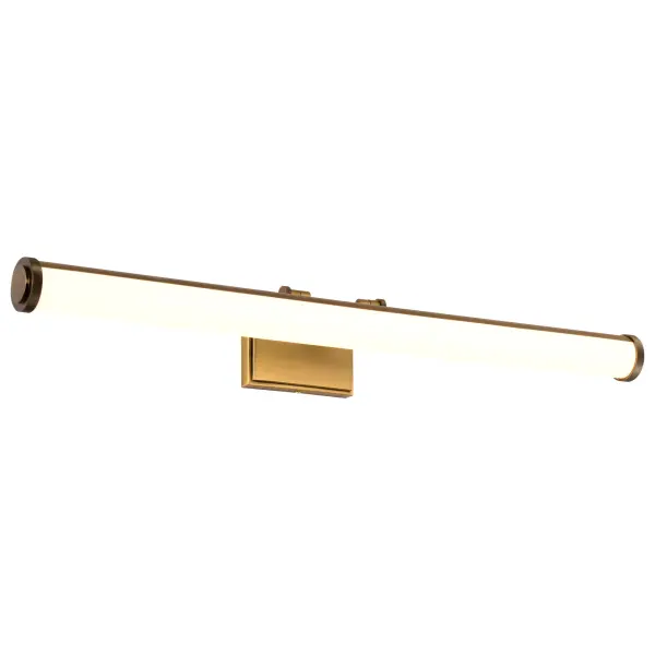 Cora 36" LED Vanity Light - Vintage Brass - Image 4