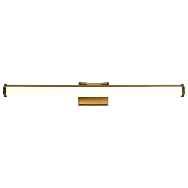 Cora 36" LED Vanity Light - Vintage Brass - Image 8