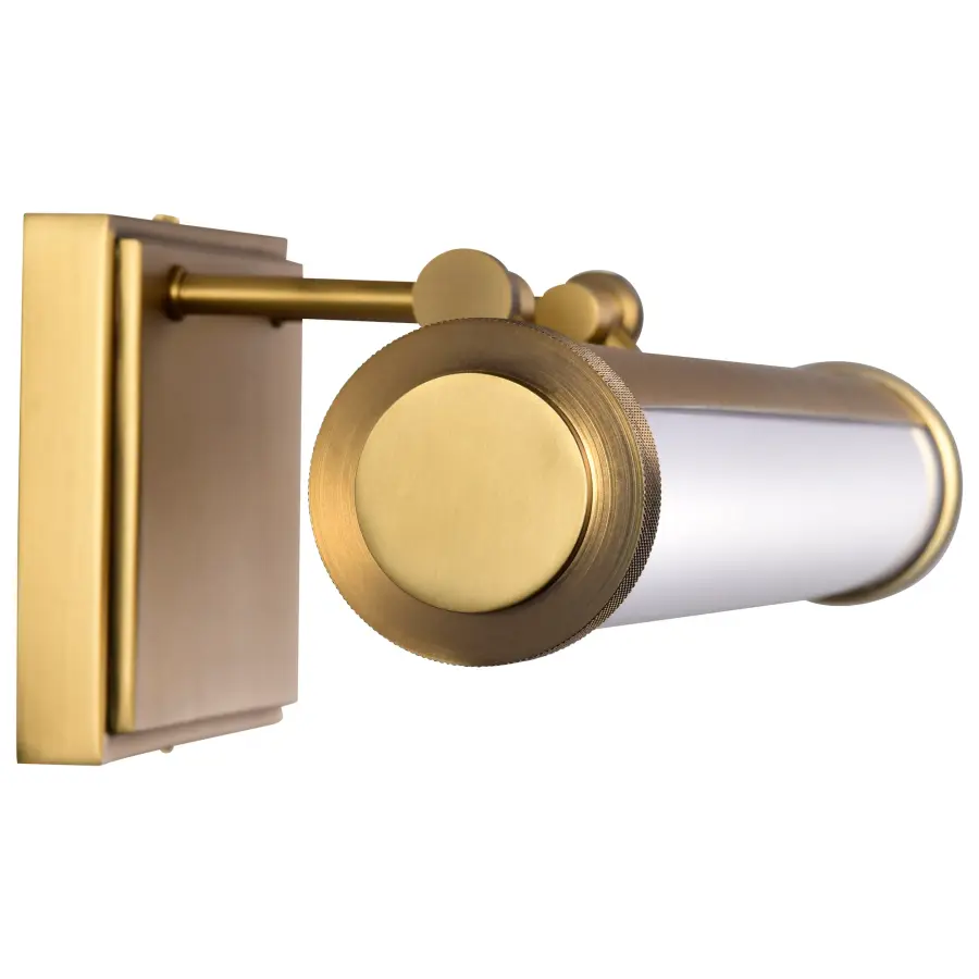 Cora 36" LED Vanity Light - Vintage Brass - Image 9