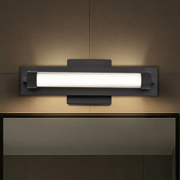 Larissa 14" LED Vanity Light in Black - Image 18