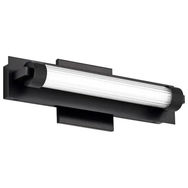 Larissa 14" LED Vanity Light in Black - Image 3