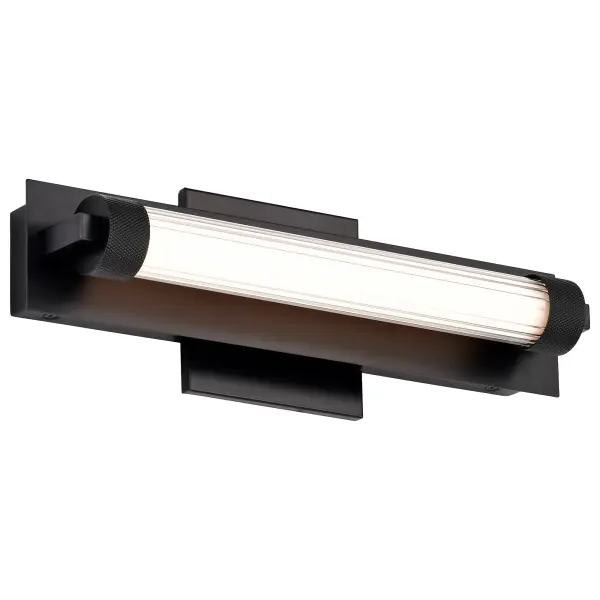 Larissa 14" LED Vanity Light in Black - Image 4