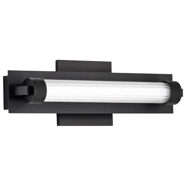 Larissa 14" LED Vanity Light in Black - Image 5