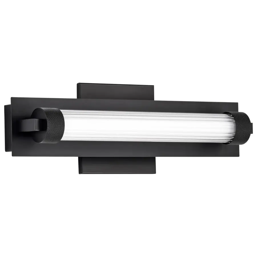 Larissa 14" LED Vanity Light in Black - Image 5
