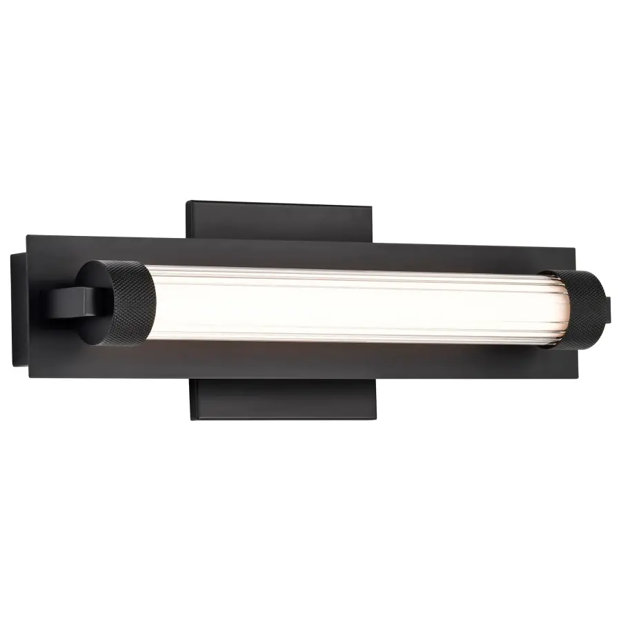 Larissa 14" LED Vanity Light in Black - Image 6