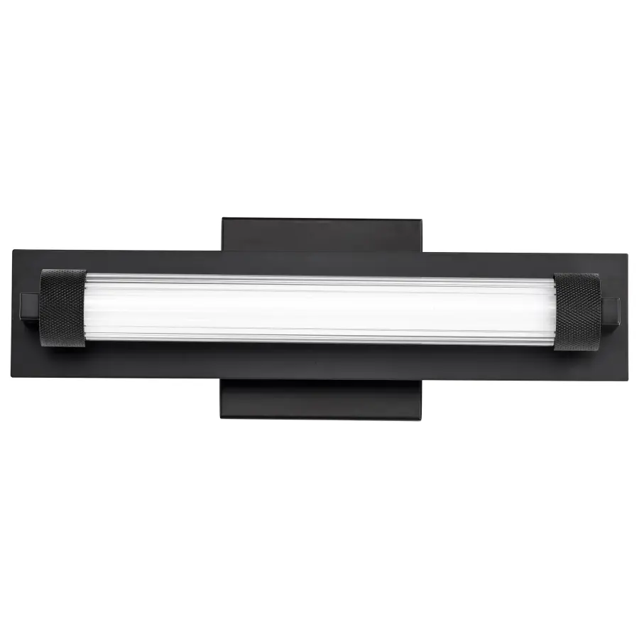 Larissa 14" LED Vanity Light in Black - Image 7